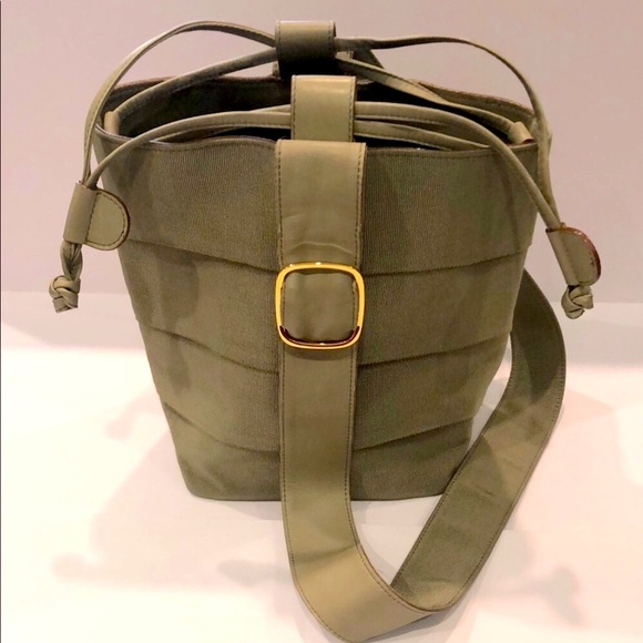 Salvatore Ferragamo Handbags - Authentic VTG Salvatore Ferragamo Tiered  Bucket  Tote Bag - Very Good Condition